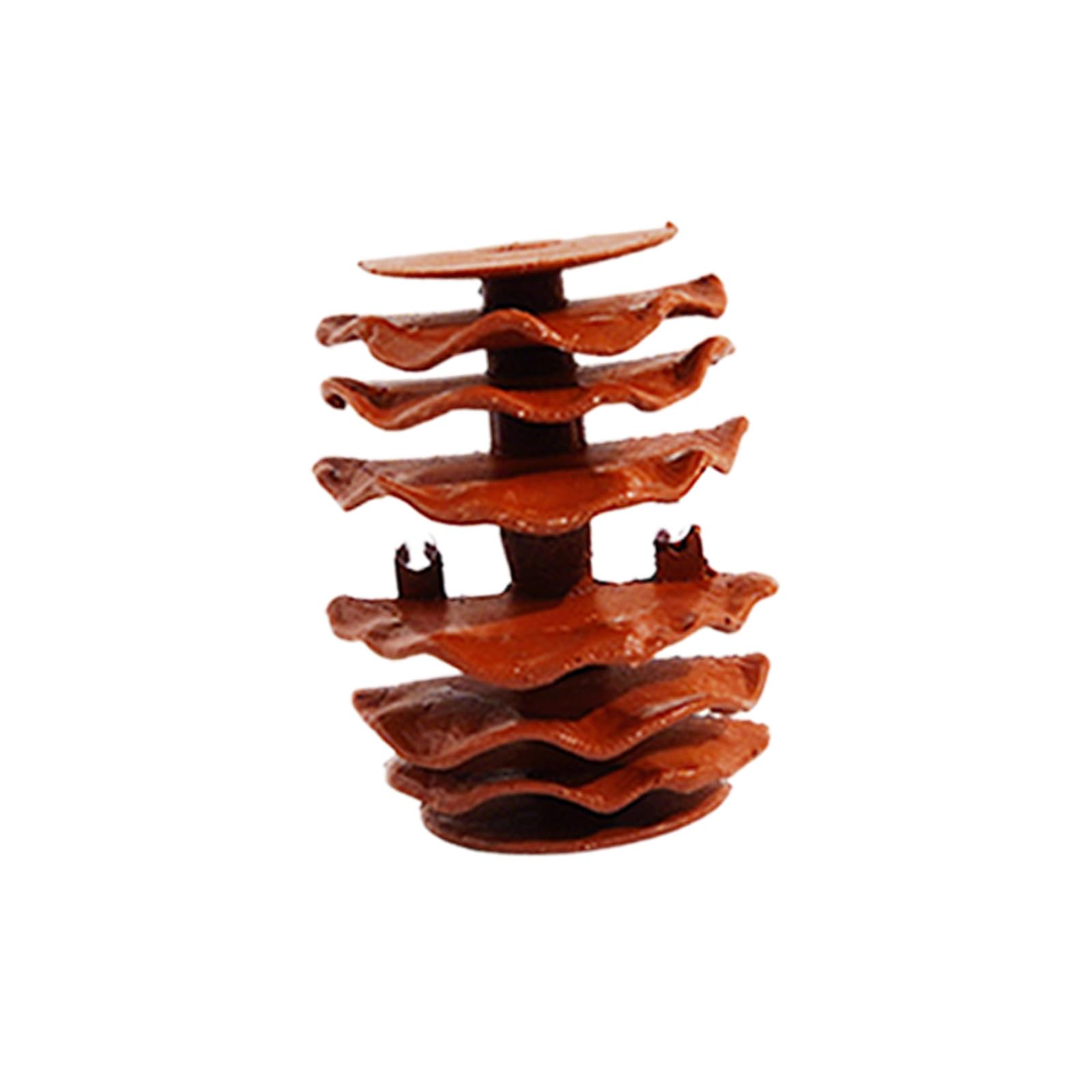 LUCKGONI Artificial 3D Printed Shelter Small Aquariums Decors Landscape for Beautify Aquariums Landscaping Appearance Multi-Layer