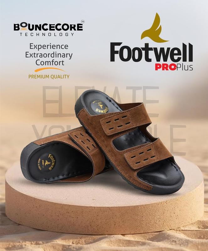 Image of Men's Casual Premium Sandals with Cushion Sole