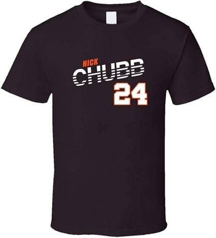 Nick Chubb 24 Favorite Player Cleveland 
