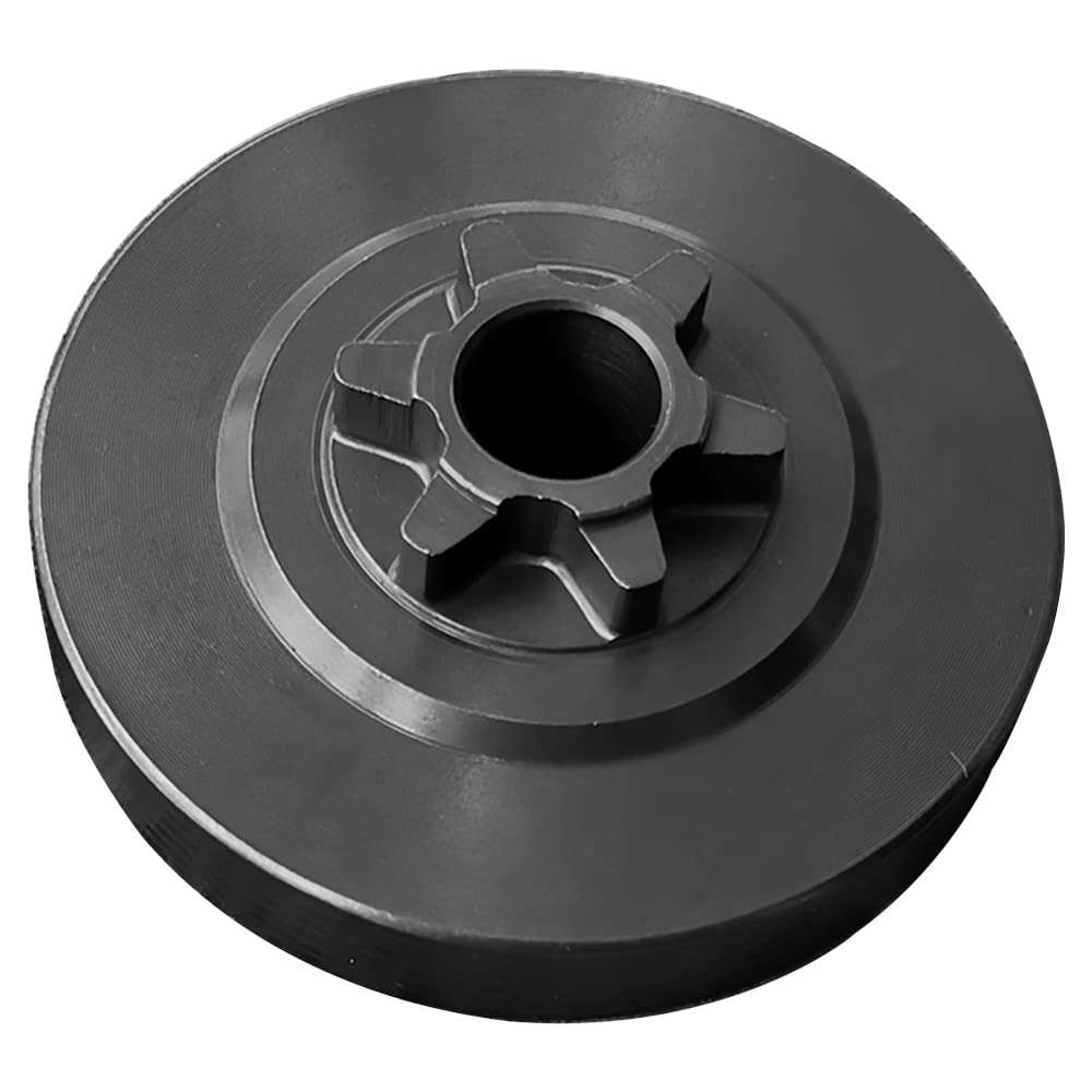 Realman 3/8 "- 6 dientes LP paso de embrague tambor piñón de estímulo para motosierra CS-400 CS-420 CS-440 CS-520 CS-530 CS-4100 CS-4200 CS4400 CS-4500 CS-4600 CS-55 100 Z. omax 4000 ZM4000