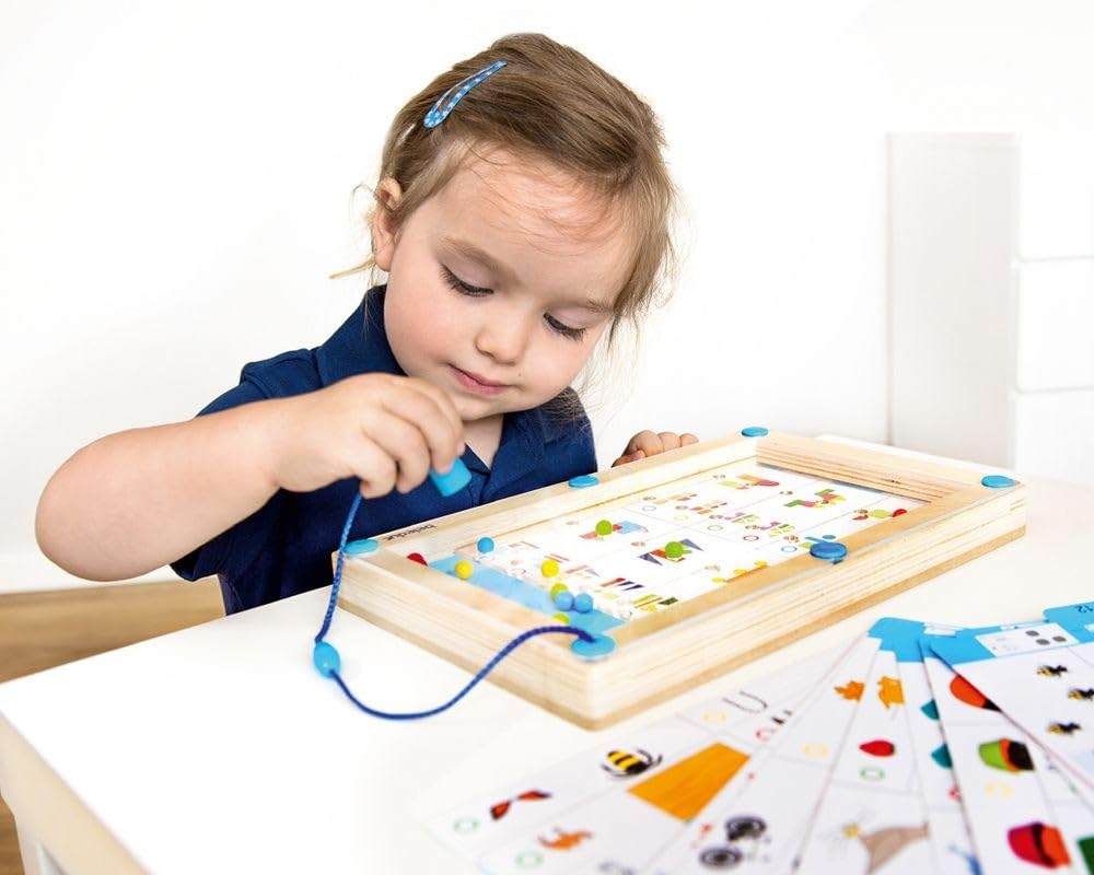 Beleduc Arts & Crafts gra magnetyczna LogiPlay 19-częściowa