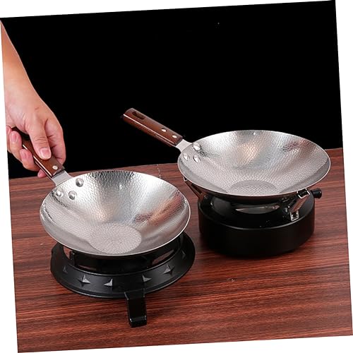Sartén Wok de Acero Inoxidable Antiadherente para Cocina miniatura 3
