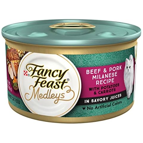 Purina Fancy Feast Medleys Beef & Pork Milanese Canned Cat Food Cover