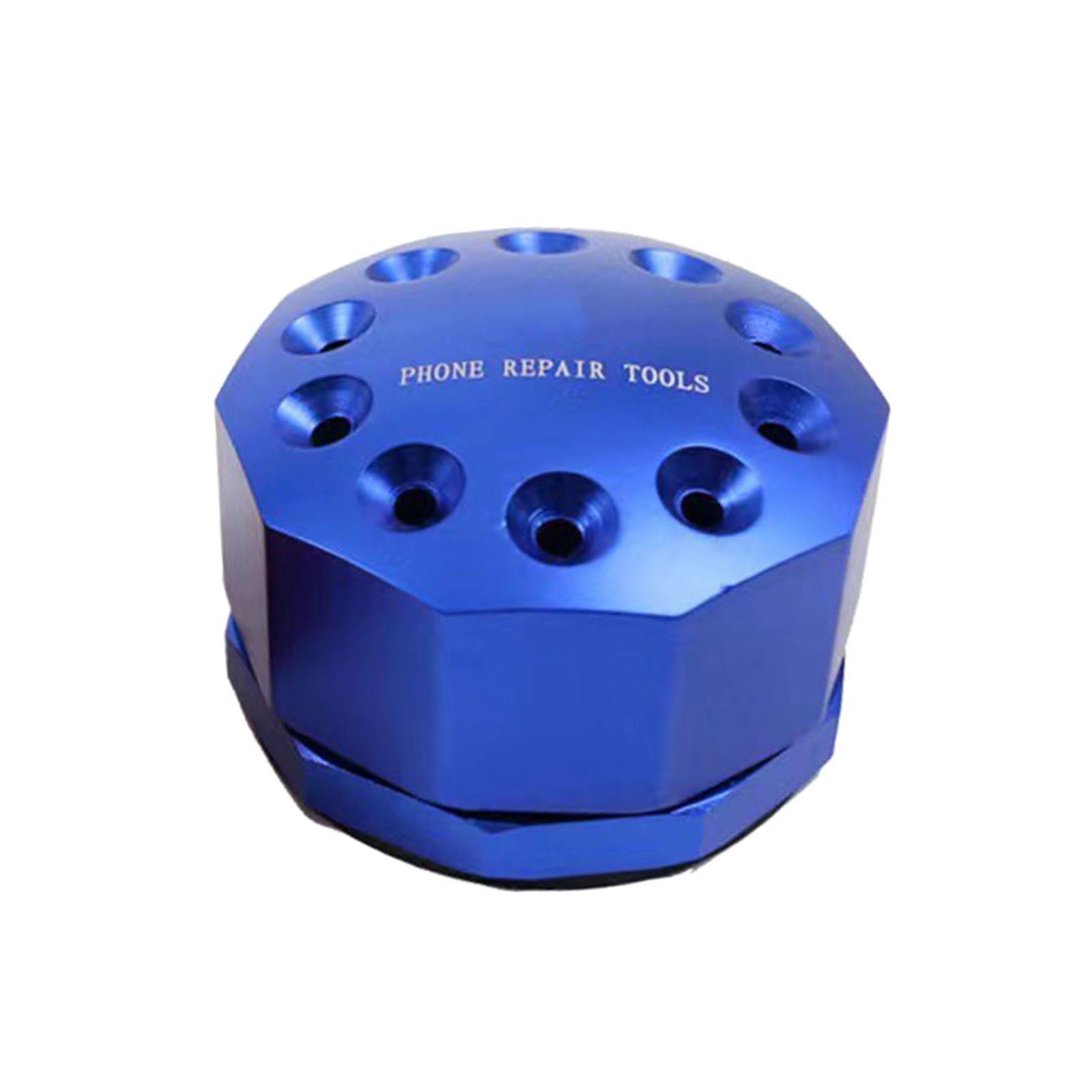 Hsioluted Screw and Small Tool Storage Container Rotating Base Screwdriver Storage Holder for Engineers Enthusiasts Stable Base Screwdriver Rack