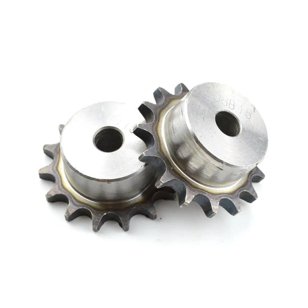 Pignone for catena a rulli dentati, 1 pezzo in acciaio A3 08B 25-40 denti, pignone for catena a rulli, passo ingranaggio 12,7 mm, ruota dentata industriale(28 Teeth)