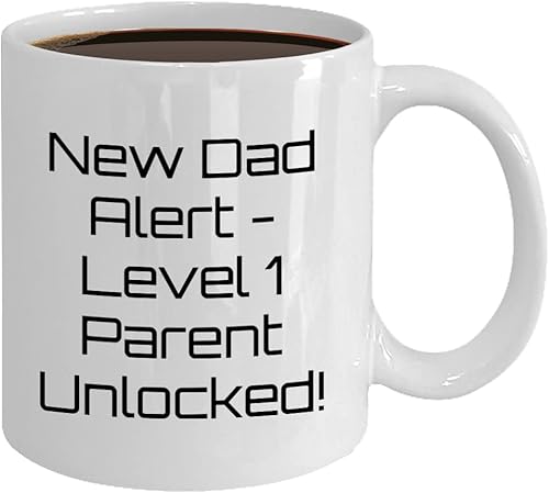 Miniatura 5 de New Dad Alert Coffee Mug New from Family, New Dad, Gift Ideas for First Time Dad, from Wife, New Parent, Christmas, Baby Shower