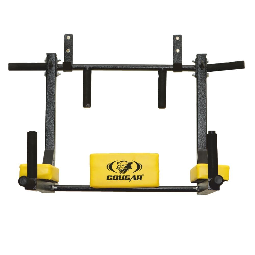 COUGAR Extreme Exerciser Wall-Mounted Pull-Up Bar | Heavy Duty & Easy to Assemble | Compact Design for Pull-Ups, Chin-Ups, Push-Ups & Sit-Up Support | Home Gym Workout Equipment-image-32