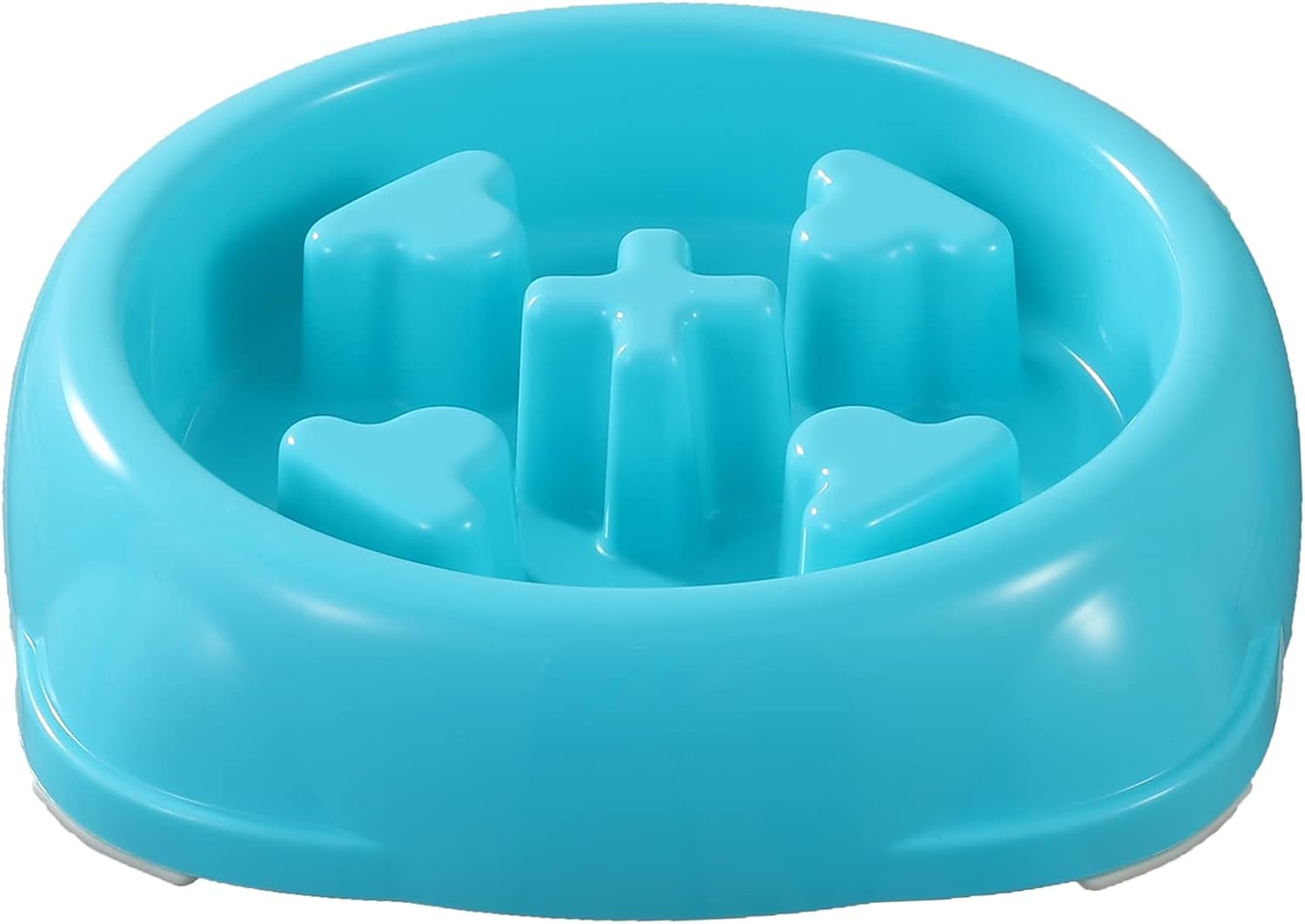 Everyjoy Dog Bowls Slow Feeder Dog Feeder for Medium Large Dogs Feeding Dishes to Prevent Choking Interactive Bloat Stop Dog Bowl,Non…