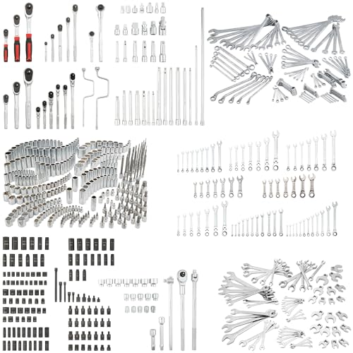 CRAFTSMAN 728 Piece Mechanics Tool Set with Sockets, Bits, Ratchets and Wrenches (CMMT72728)
