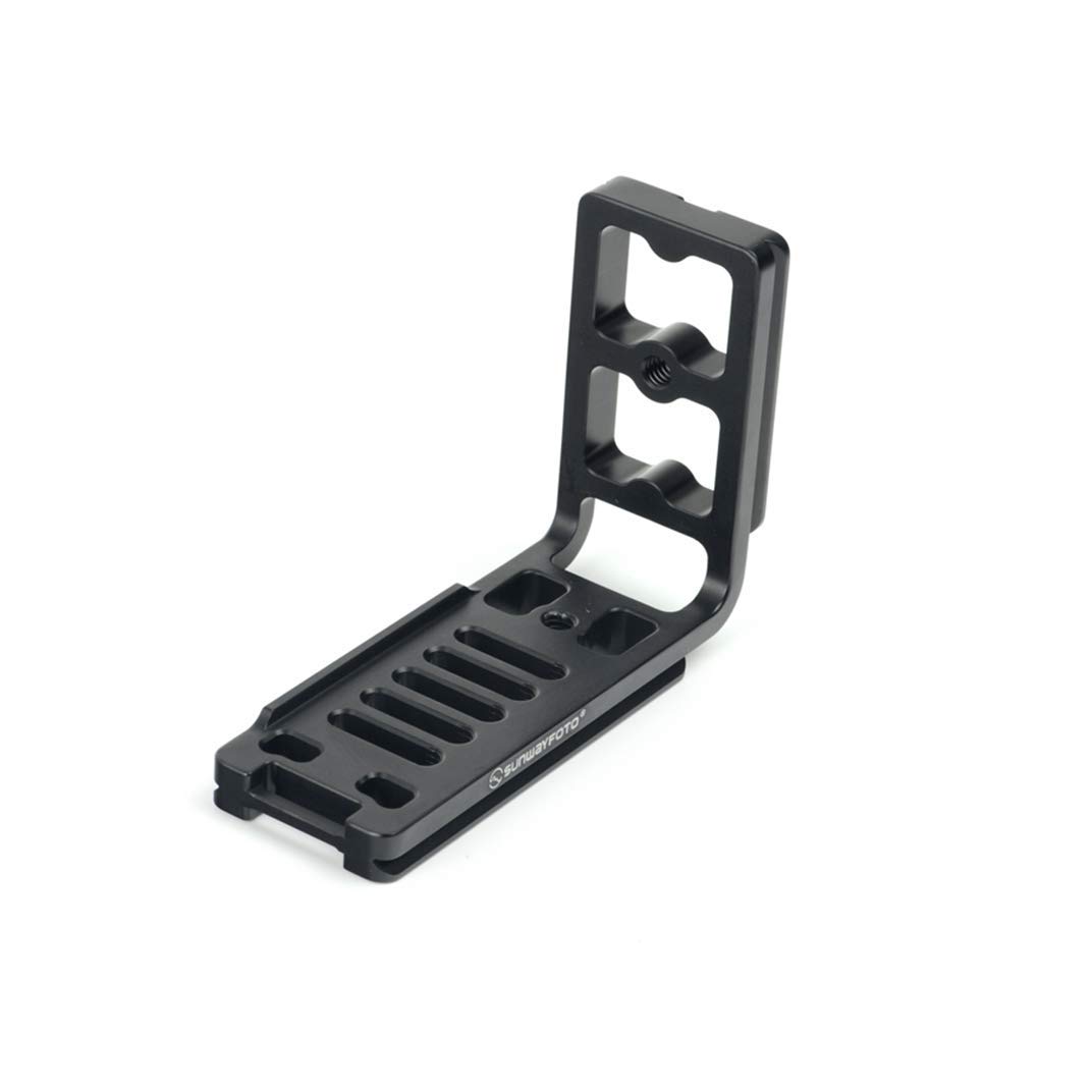 SUNWAYFOTO Universal L-tipo scarpa rapida 1/4" vite Quick Release Plate L-staffa