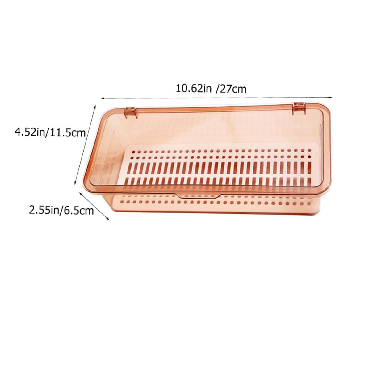 Cabilock 2Pcs Chopsticks Storage Case with Drain Rack Kitchen Spoon Holder for Utensils Material Modern Design Easy to Clean for Home and Restaurant Use