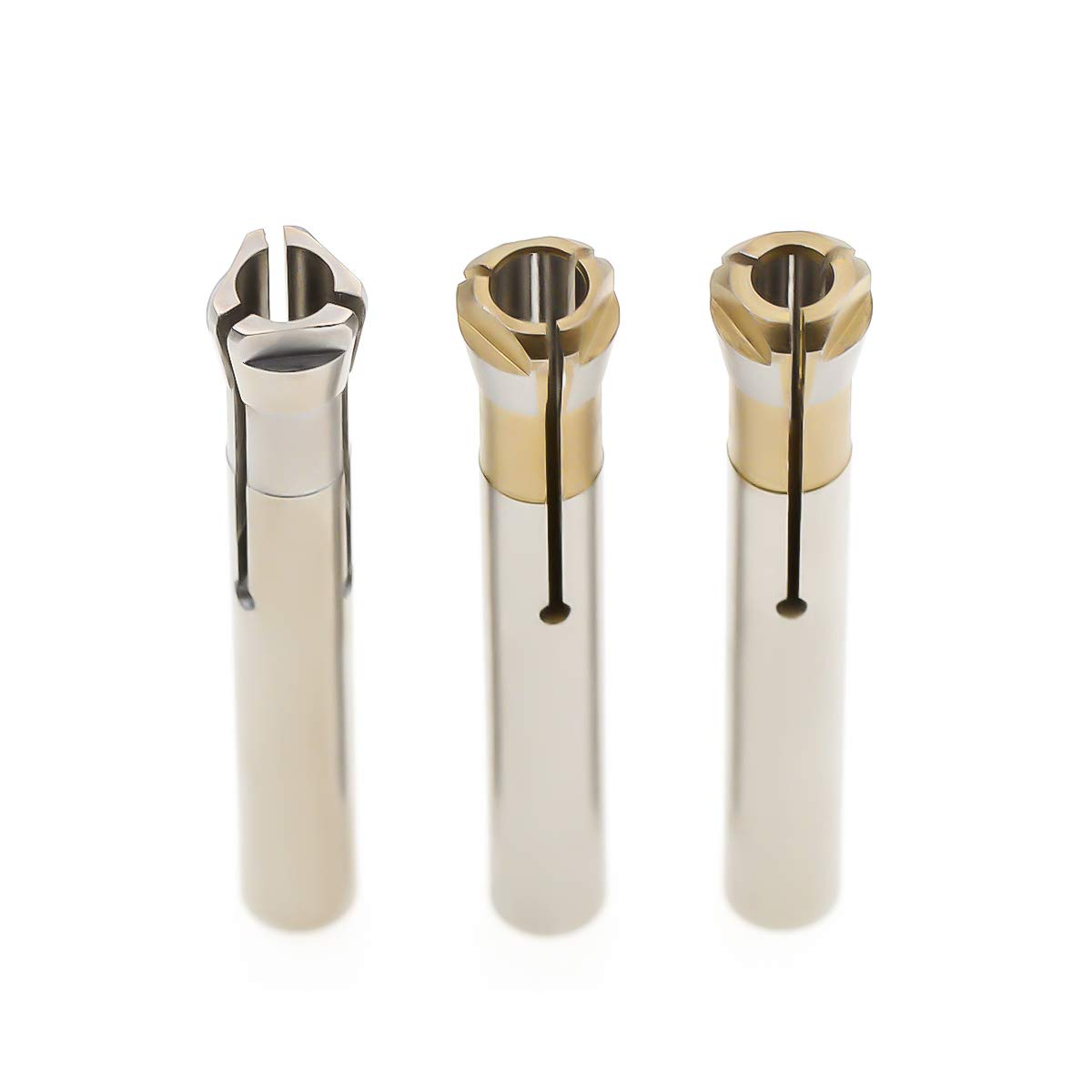 Adegbojo 3pcs Collet Sleeve for Handle Chuck 3 Size 3/32‘’ 1/32‘’ 1/8‘’ (1/32'')