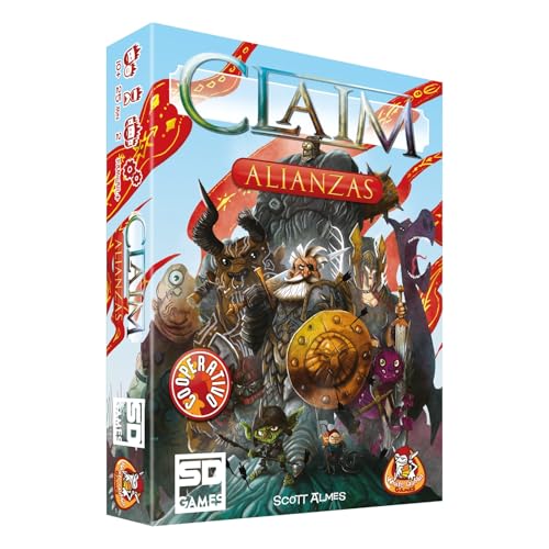 SD GAMES - Claim: Alianzas - Juego de Cartas - Expansión