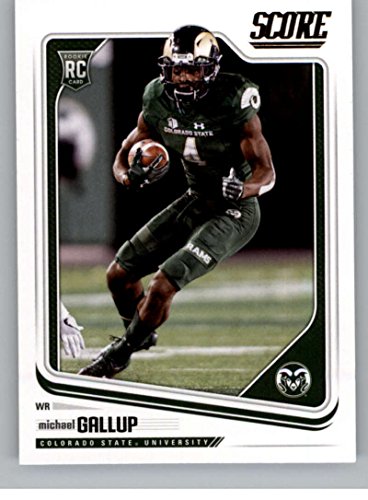 2018 Score #388 Michael Gallup Colorado State Rams Football Card