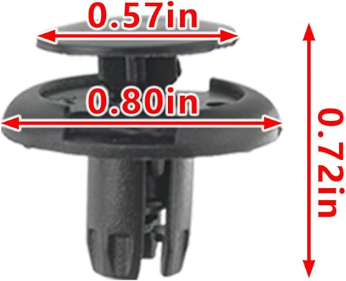 Miniatura 2 de Topkidame 50 piezas de guardabarros para guardabarros compatible con Toyota Lexus 90467-07164 Camry, Celica, Corolla iM, Echo, Highlander, Prius,
