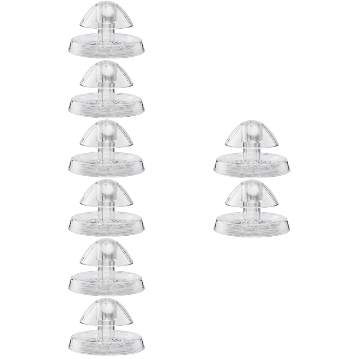 Sosoport 4 Juegos Trampa para Caracoles Herramienta para Atrapar Caracoles Colector De Caracol De Pecera Atrapa Caracoles De Acuario Hidro Neto Cerda El Plastico Transparent 2 Piezas * 4
