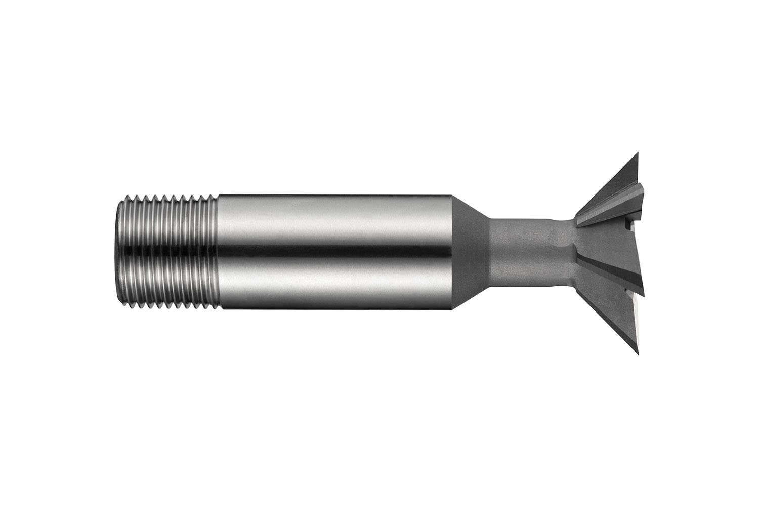Dormer C8377/8 Series C837 HSS cortador de ranura de cola de milano cortador/fresado, acabado brillante con ángulo de 45 grados, vástago de tornillo, diámetro de corte de 22,23 mm