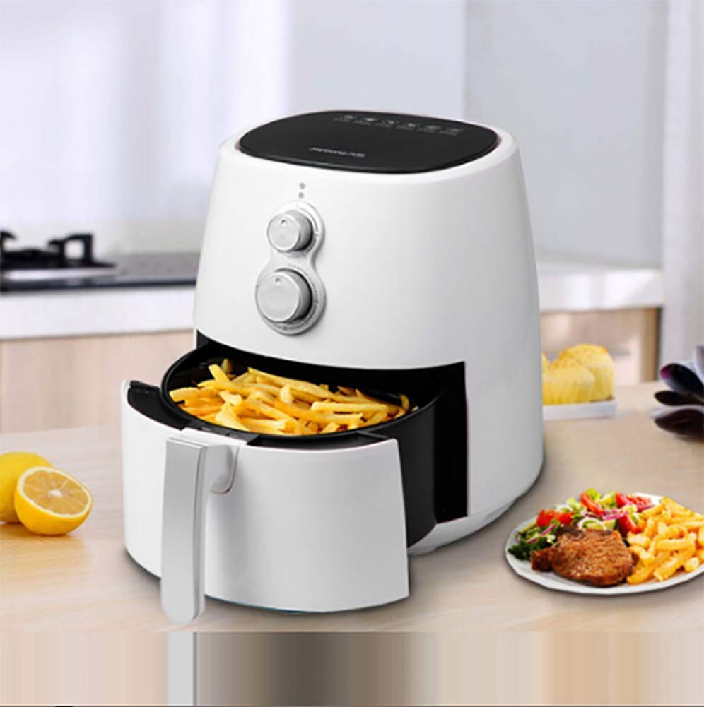 Friteuse sans huile 3.5 QT four air fryer multifonction 1300W avec bouton LED