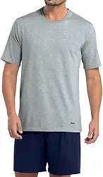 Conjunto Pijama Manga Curta Mash Algodão Macio Masculino Adulto