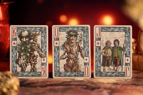 Naipes Lord of the Rings The Two Towers Póker miniatura 6
