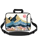 iCasso Laptop Sleeve 11.6-12.1 Inch Stylish Soft Neoprene Sleeve Case Cover Handbag for MacBook Air 11,MacBook Retina 12 Inch/iPad Pro/Ultrabook Netbook Tablet - Abstract