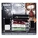 Boland 45095 Kit Maquillage Zombie Graisse Sang Théâtre Latex Liquide 1 Sachet de Viande Gruseleuse 1 Eponge 1 Applicateur 1 Zip Mixte Adulte Multicolore Taille Unique