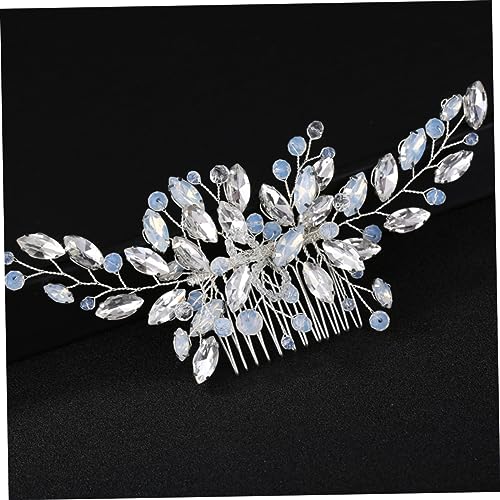 minkissy 2 Pçs Headpiece Nupcial Casamento Headpiece Nupcial Penteado De Cabelo Nupcial Feminino Hai