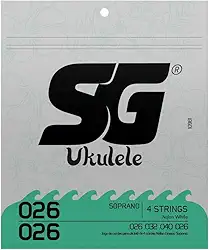 Encordoamento SG Nylon para Ukulele Soprano