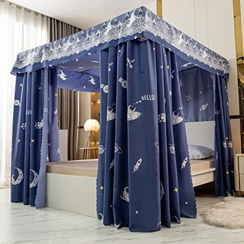 Mosquitero para cama de princesa con protección total contra insectos en dormitorios 3
