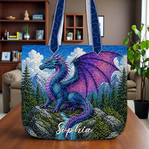 Bolso Tote acolchado personalizado para mujer miniatura 2