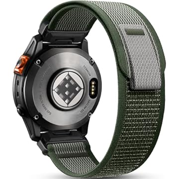 IMIVIO Pulseiras de nylon de 26 mm compatíveis com Garmin Fenix 8 de 51 mm/Fenix 7X pro/7X/Fenix 6X Pro/6X/Fenix 5X/Plus, pulseira esportiva de substituição rápida de 26 mm de largura para smartwatch
