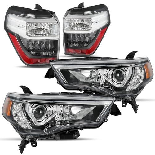 Image of JSBOYAT Headlight and Tail Light Assembly Fit for 2014-2020 Toyota 4Runner