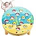 LETOMY Juego de Pescar para Niños, Juego Pescar Peces Juguete Magnetico Infantil Juego de Pescar con Caña Preescolares Juegos Pescado Pascua para Niña 3 4 Años