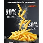 Nuwave Brio Plus Air Fryer 8 Qt, New & Improved, PFAS-FREE, 7 Digital One-Touch Cook Functions that AIR FRY, BAKE, ROAST, DEHYDRATE, TOAST, REHEAT, PREHEAT, 150 Presets, 50°F~400°F, 700/1500/1800W - Image 4