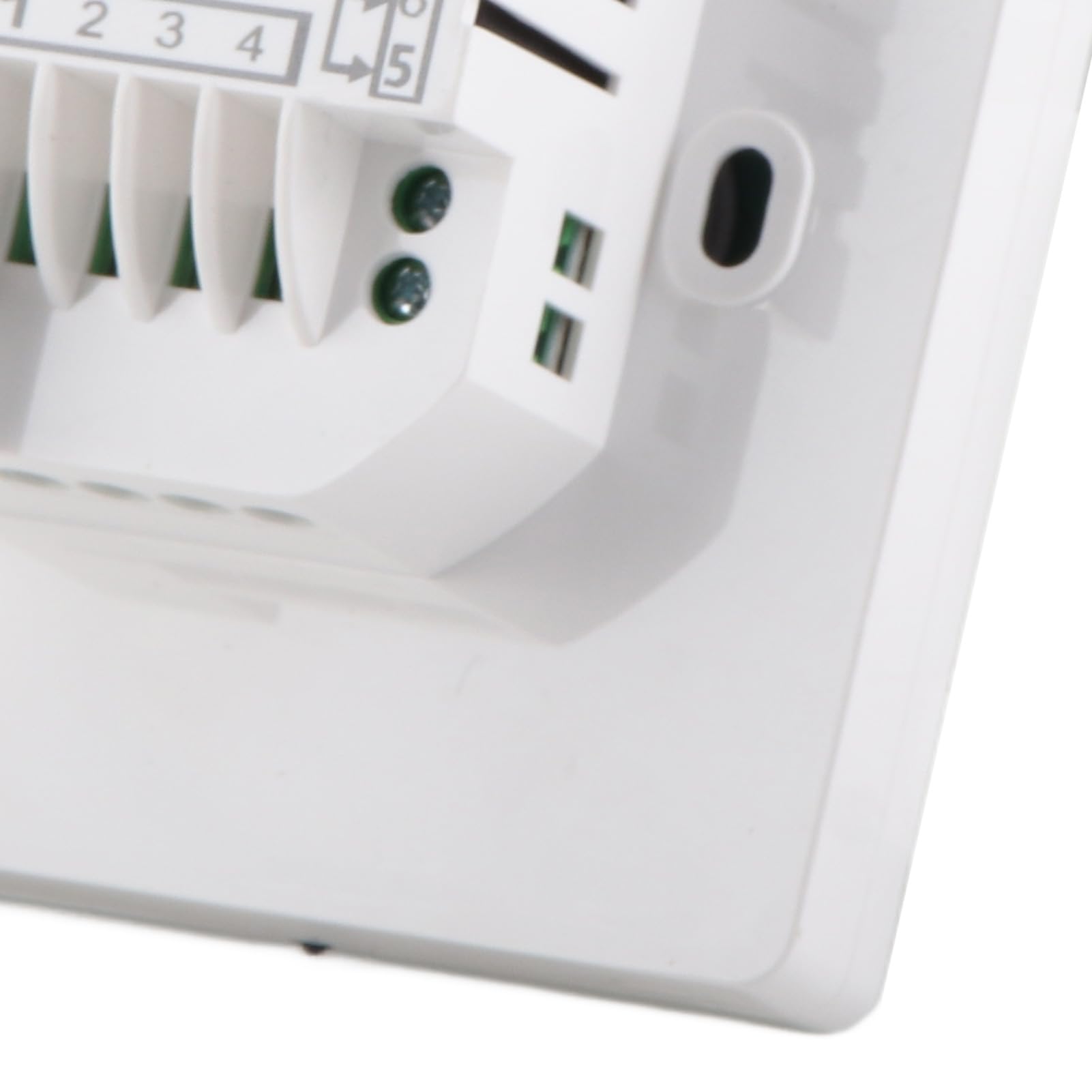 Wifi Inteligentny termostat do ogrzewania podłogowego 16a 4400w, inteligentny cyfrowy sterownik rozrządu, programowalny regulator temperatury z ekranem dotykowym z (Z Wi-Fi)