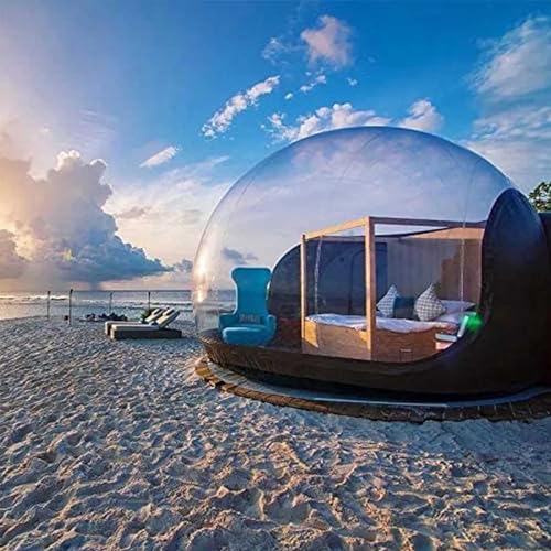 Carpa inflable burbuja grande transparente para camping miniatura 7