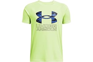 Boys' Tech Hybrid Print Short Sleeve T-Shirt