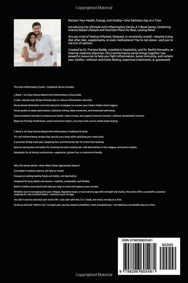 An Easy Science-Based Guide To Anti-inflammatory Living & Anti-inflammatory Cookbook & Guide: 2 Books for 1 - Image 2