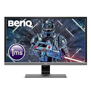 BenQ EL2870U 4K Monitor I 28 Zoll 1ms HDR I Kompatibel für PS5 und Xbox Serie X, Schwarz
