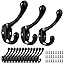 16pcs double hook + Black 16pcs double hook + Black