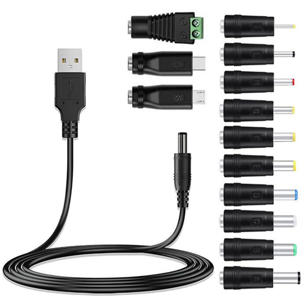 送料込み！ALPINE製変換ケーブル&Bluetoothセット！バラ売り不可！ Amazon.co.jp: Vogourfify USB 電源ケーブル 変換プラグ付き 13in1 DC
