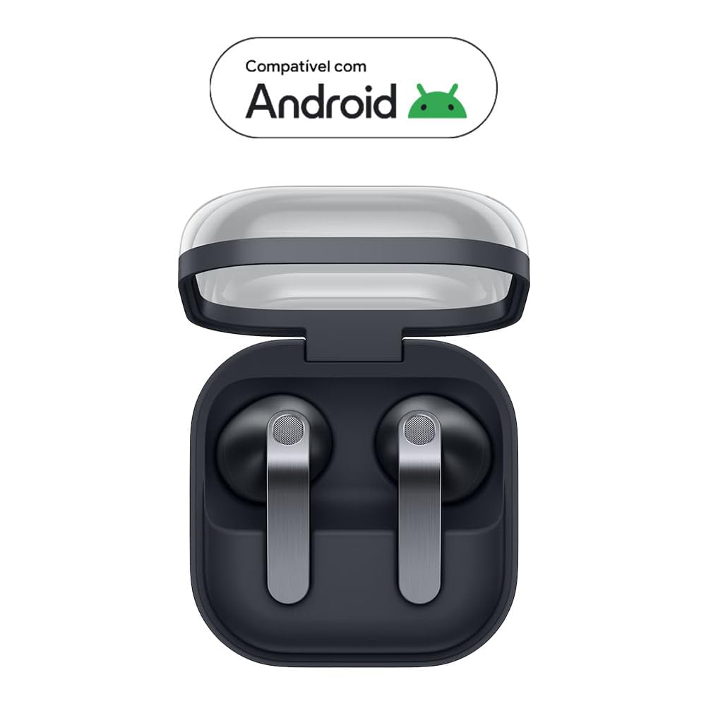 Samsung Galaxy Buds4,Fone de Ouvido,Galaxy AI,Gemini,Preto