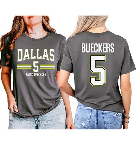 Paige Bueckers 5 Shirt | Dallas Basketball Fan Graphic Tee | Vintage Style Gameday Apparel | Unisex T-Shirt for Men & Women