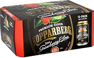 Kopparberg Strawberry and Lime Cider, 12 x 330ml