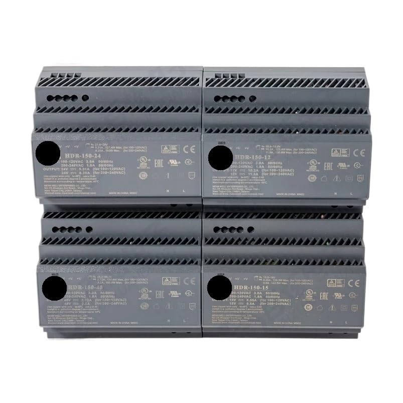 Alimentation sur rail DIN 48V CC 150W HDR-150-48 ultra-mince pour armoire