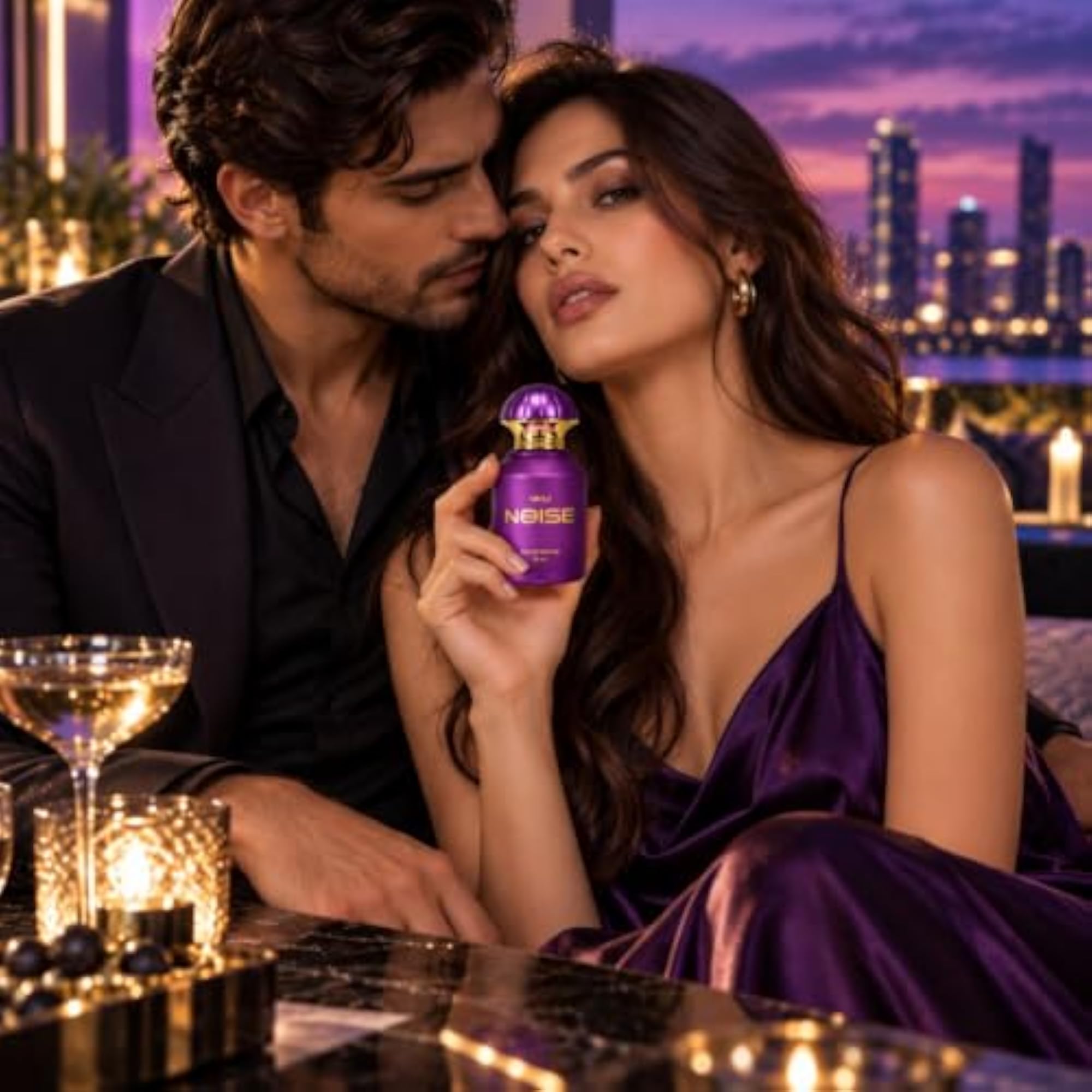 Noise Purple Eau De Parfum, Grapefruit & Mandarin Fragrance
