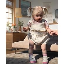 26 Inch Real Life Reborn Toddler Dolls Girl Pippa Blonde Hair Big Size Realistic Reborn Baby Doll Cloth Body, Lifelike Toddler Doll that Look Real for Kids Xmas Gifts