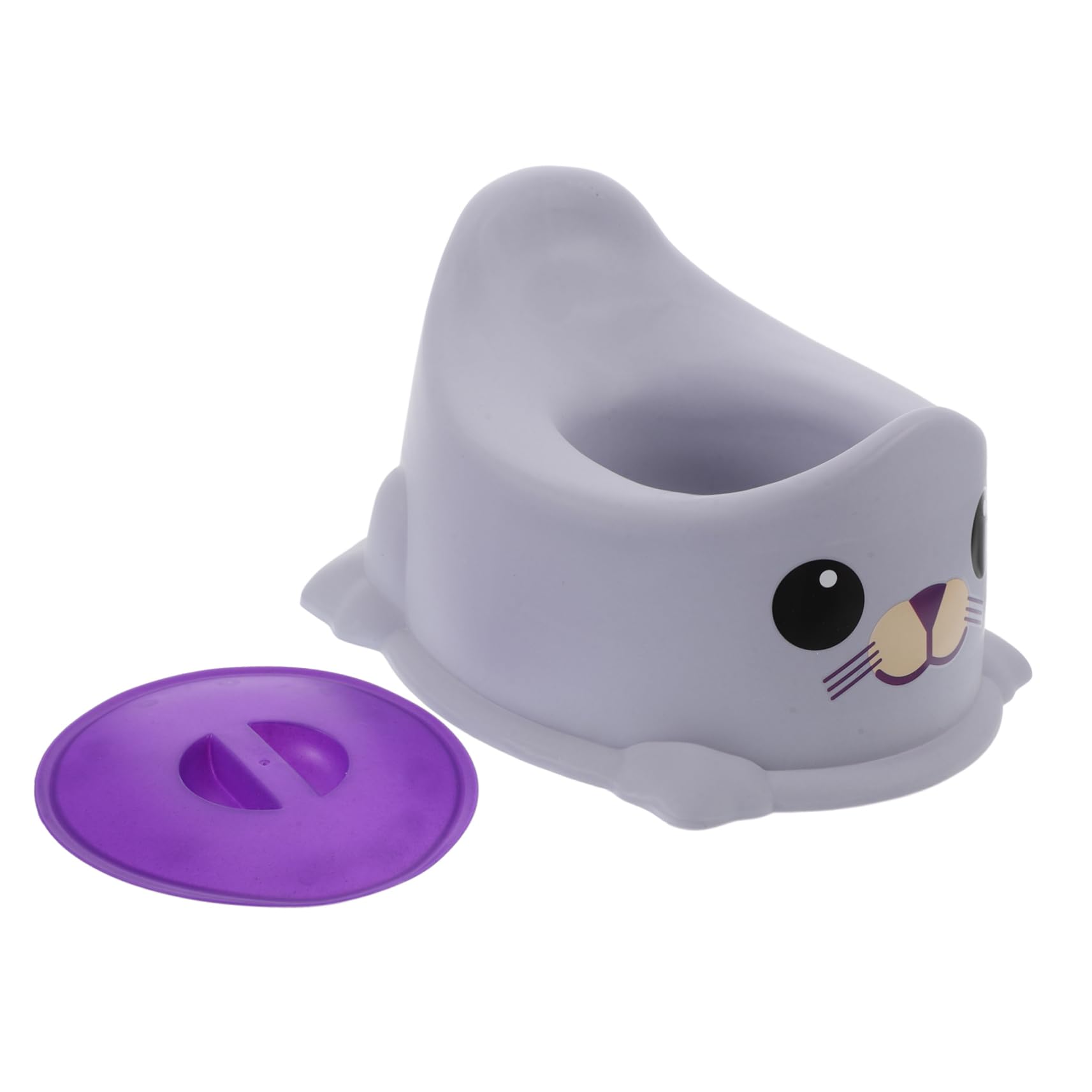 Milisten Adjustable Foot Pads Toddler Potty Training Seat Portable Boys and Girls Toilet Thickened Material Anti-slip Seat Easy Cleaning