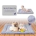 PETSGO Super Soft Crate Mats(1 in High Dog & Cat Beds for Crates-（Not Suit Chewer) Machine Wash & Dryer Friendly-Anti-Slip Pet Beds for Pets Sleeping