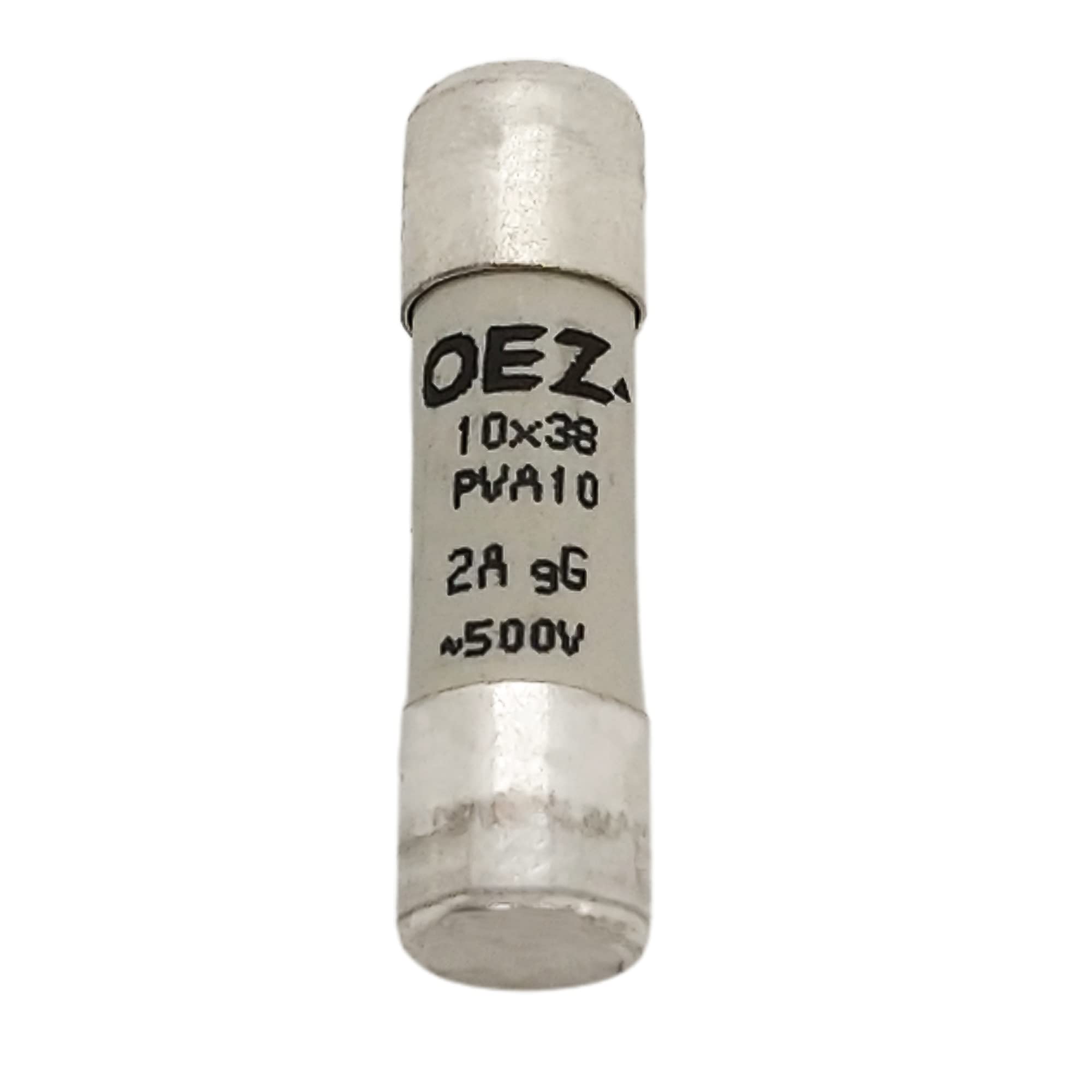 In: 12A Ampere 10 Stück Zylinderische Keramik-Sicherung AC 690V / DC 440V, Größe 10x38 mm Charakteristik gG, PV510